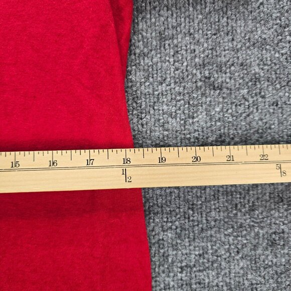 St Louis Cardinals Blues‎ Tshirt Mens Medium Red Flag Patriotic Hockey Baseball - Picture 3 of 6